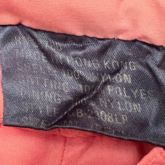 Vtg Hermans World Women M Pink Ski Bib Overalls Belted 80s Snow Pants Hong Kong - Picture 9 of 13